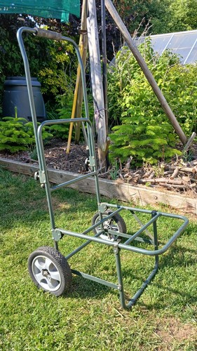 Folding camping trolley - camping, trolley,