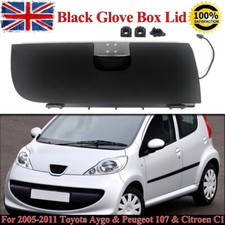 New Black Glove Box Lid Cover