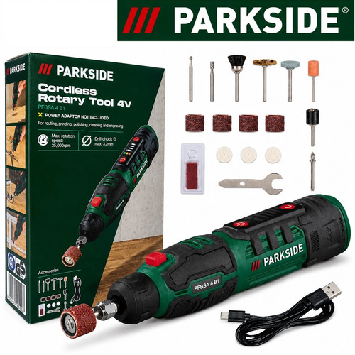Parkside cordless rotary - parkside, 4v