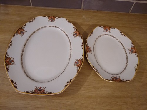 Pair vintage tunstall - pair,