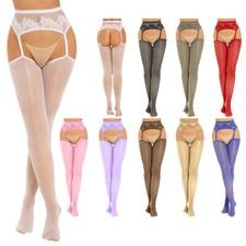 UK Womens Crotchless Pantyhose