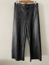 ZARA  Black Faux Leather PU