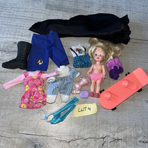 Job lot vintage doll clothes - lot,