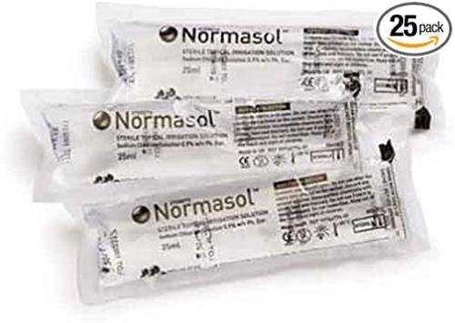 Normasol sachets x25 sterile - normasol,