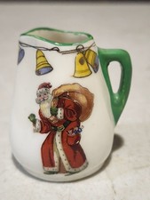 Antique Royal Doulton Series Ware Bone China Father Christmas Miniature Pitcher