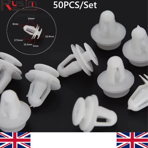 50x plastic car door trim - 50x,