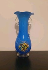 Tall Murano Style 1970 Crystal