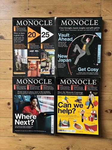 Monocle magazine bundle 4 - magazine,