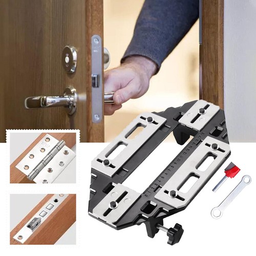Wooden door hinge jig - wooden,