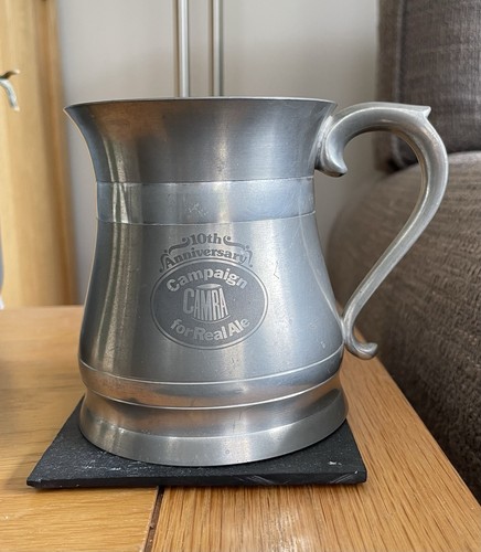 Pewter tankard commemorate - pewter, tankard.