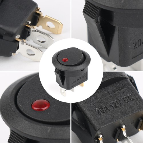 12v off round waterproof - on/off,