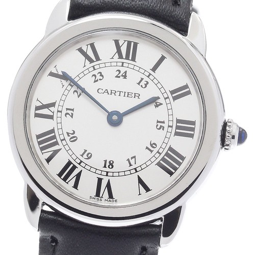 Cartier ronde solo w6700155 - solo, sm