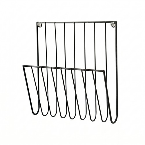 Wall mounted magazine - wall-mounted, rack