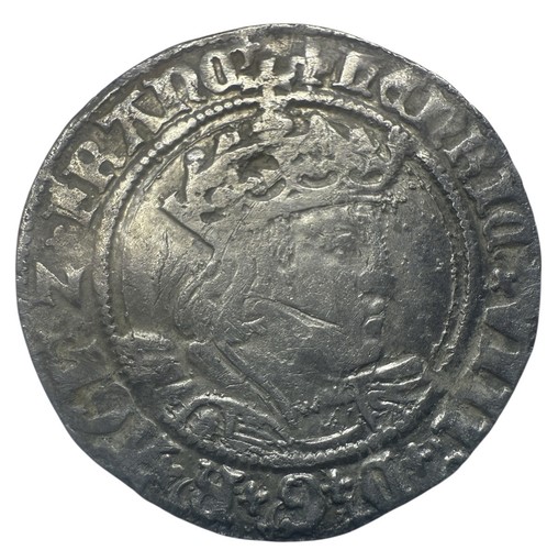 Tudor henry viii groat - henry,
