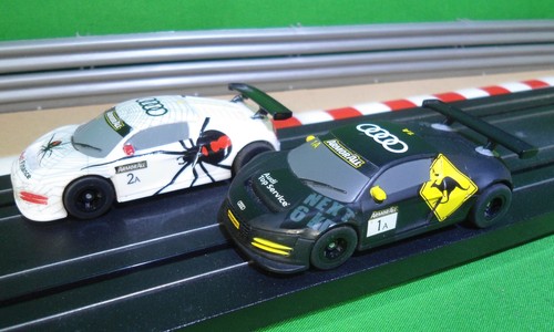 Micro scalextric slot car - 1:64,