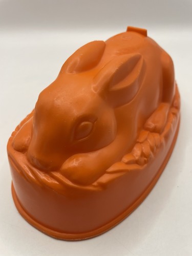 Vintage 1970s orange - orange, plastic