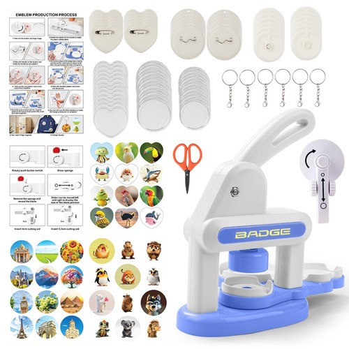 Button maker machine - 3-in-1,