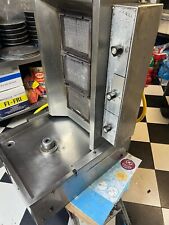 3 burner gas donner kebab machine