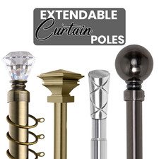 Extendable Metal Curtain Pole