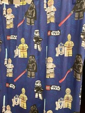 Star Wars Lego Tab Top Curtains  Darth Vader, C3PO, Stormtrooper from Next 2012