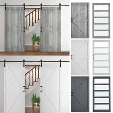 Slide Barn Wood Grain Door