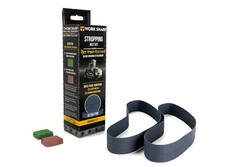2x Sanding Belt Work Sharp Ken Onion Edt. Stropping Belt Kit Sharpening Belt - 09DX032