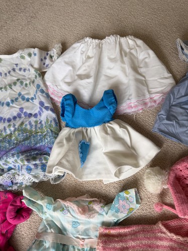 Vintage dolls clothes - clothes, bundle
