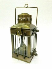 Iron Lamp Antique Brass Oil