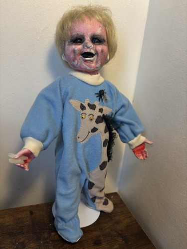 Porcelain horror doll - porcelain,