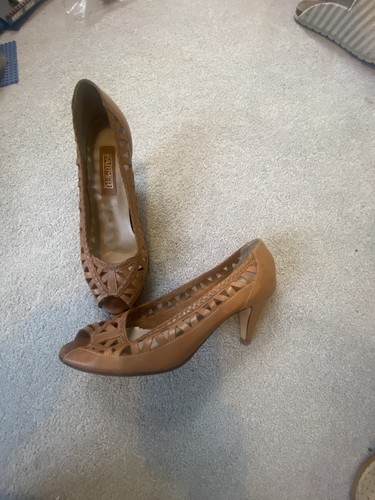 Farmer vintage open toe court - farmer,