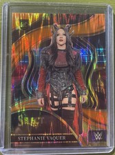 WWE Panini Select 2024 Ringside Stephanie Vaquer #215 Orange Flash (rc)