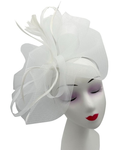 Fascinator for women large - fascinator,