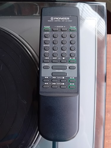 Pioneer xr017 remote - cu-xr017,
