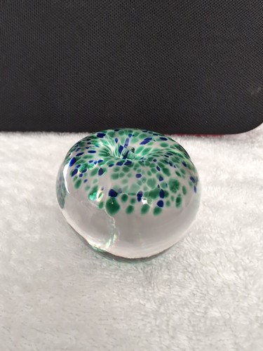 Small hand blown - hand, apple