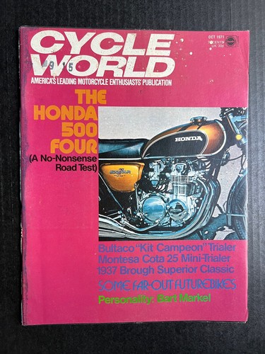Cycle world oct 1971 bultaco - oct,