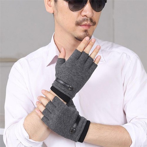Pair mens thermal fingerless - pair,