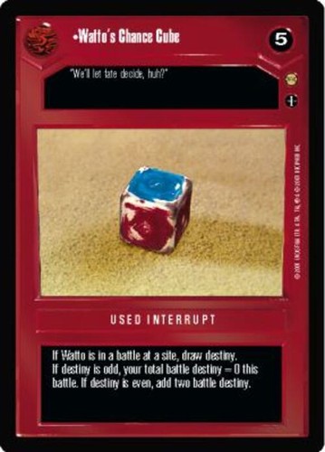 Watto chance cube star - cube,