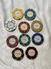 James Bond 007 Casino Royale Poker Chips X 10