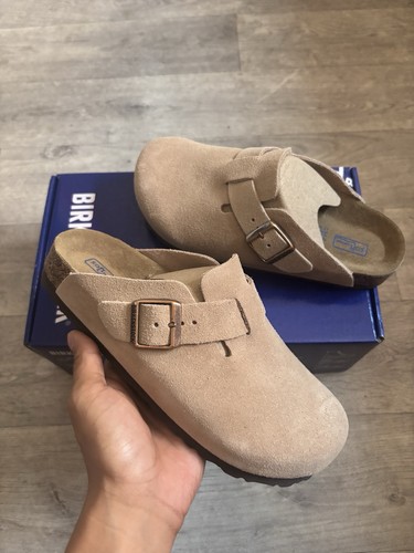 Birkenstocks boston clog sand - boston,