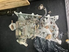 WEBER GENUINE CARB/CARBURETTOR FORD 3.0 ESSEX v6 CAPRI inlet manifold 38dgas