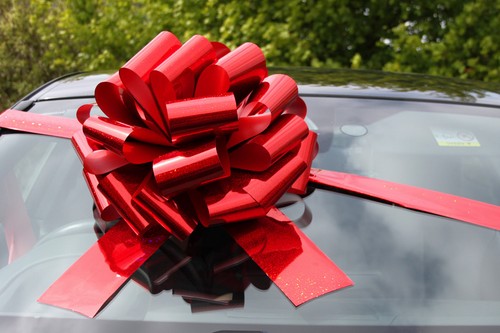 Big car bow mega giant - bow, extra