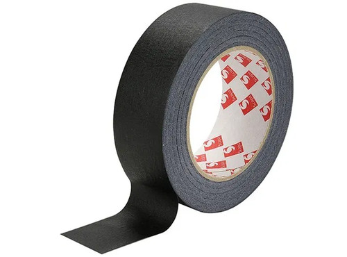 Scapa tape black - self, adhesive