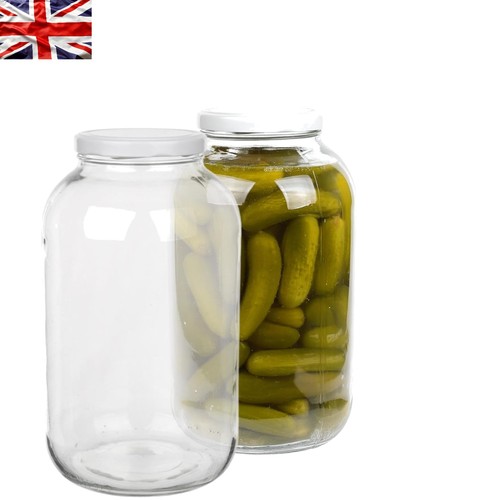 25l clear glass jar with - 4.25l,