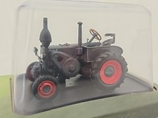 LANZ BULLDOG D 7506 1938 HACHETTE UNIVERSAL HOBBIES 1/43 DIECAST TRACTOR CASED