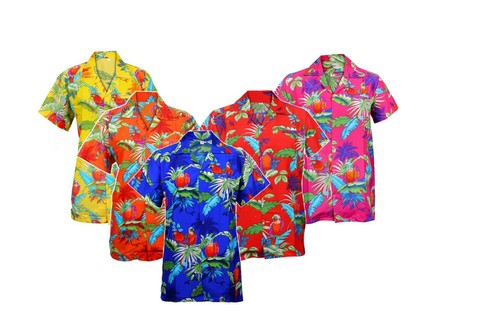 Mens hawaiian shirt stag - hawaiian,