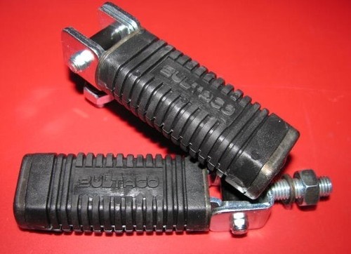 Pair passenger footrests - passenger,