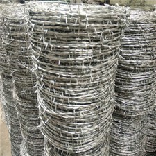 200m Roll of Barbed Wire High