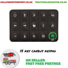 ECUMASTER 15 Key Way Canbus