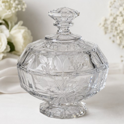 Vintage crystal covered candy - vintage,