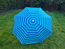 Vintage Blue Green Striped